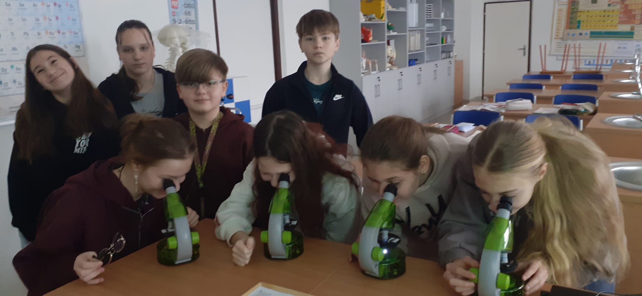 Na hodinách biológie