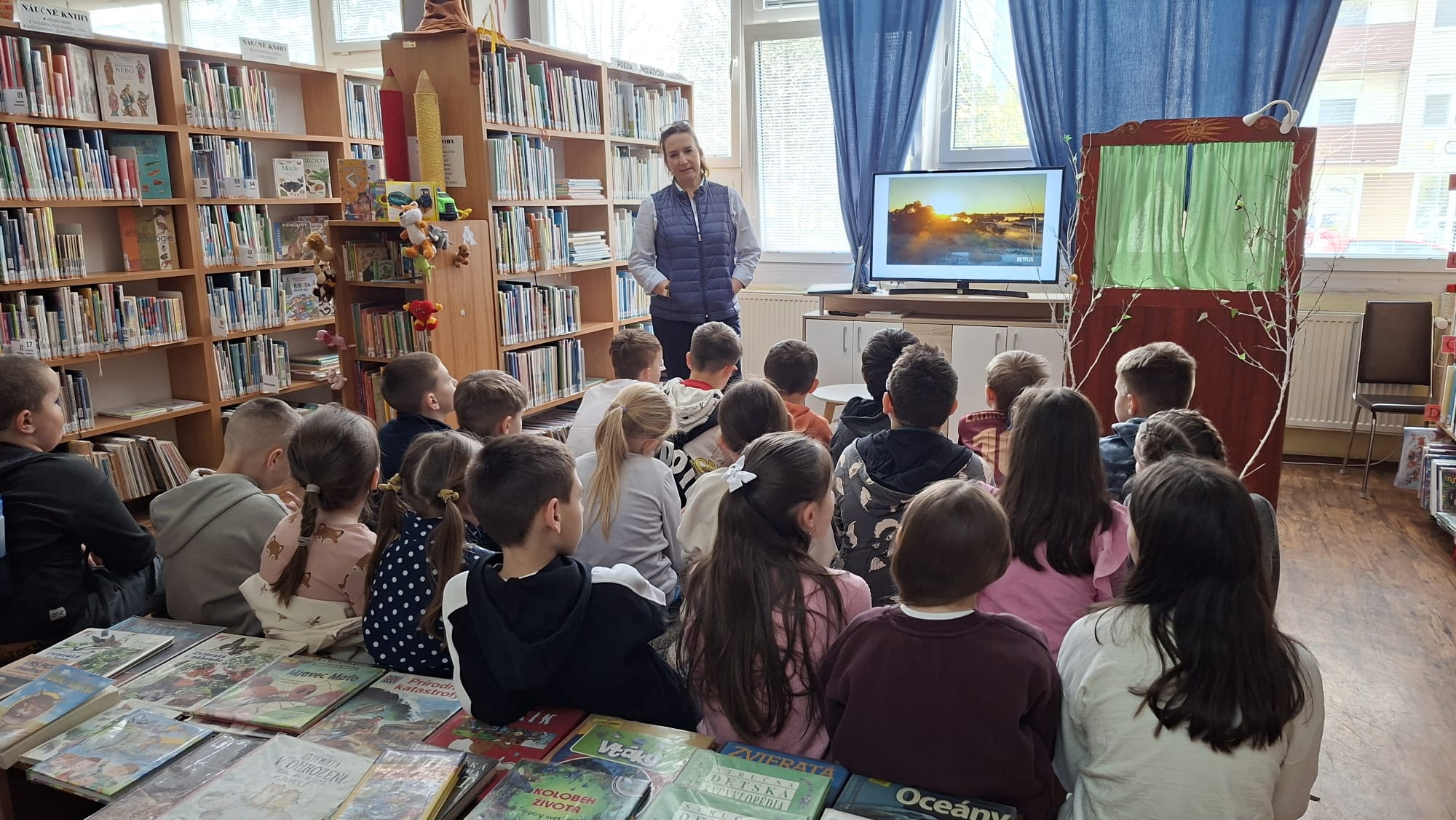 Návšteva knižnice – 3. ročník